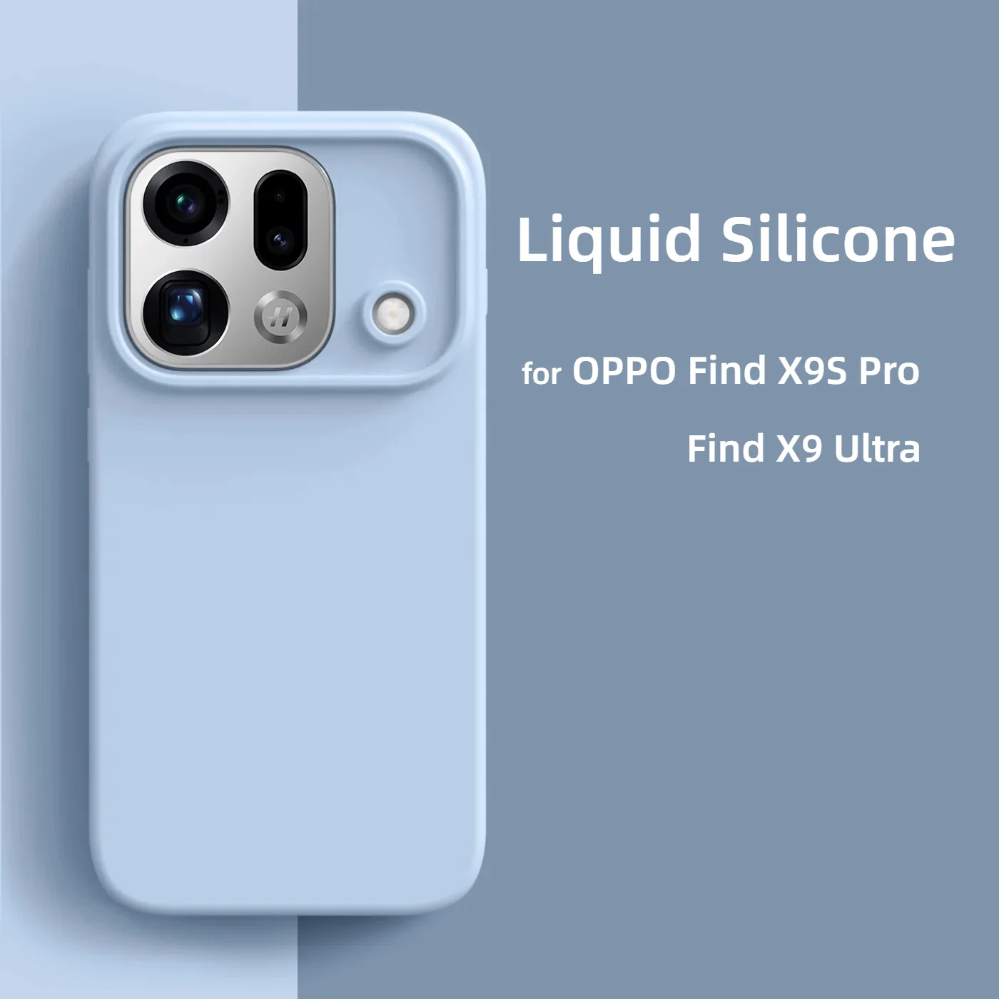 Luxurious Liquid Silicone Shockproof Phone Case with Enhanced Lens Protection