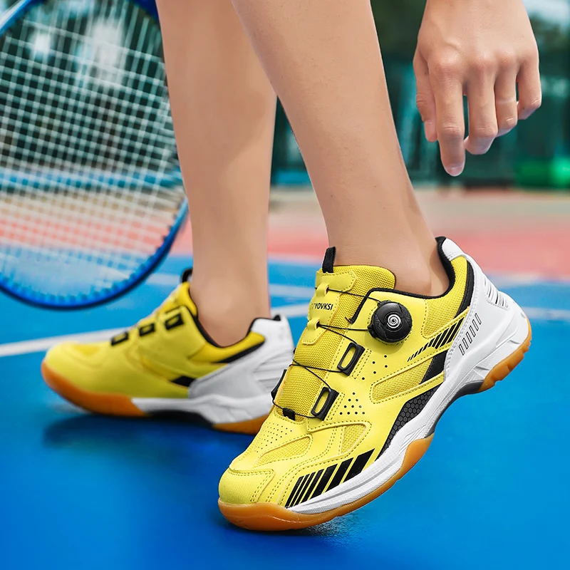 2026 Brand Men's Badminton Shoes, Professional Volleyball Sports Shoes, Men's Breathable Lightweight Table Tennis Shoes