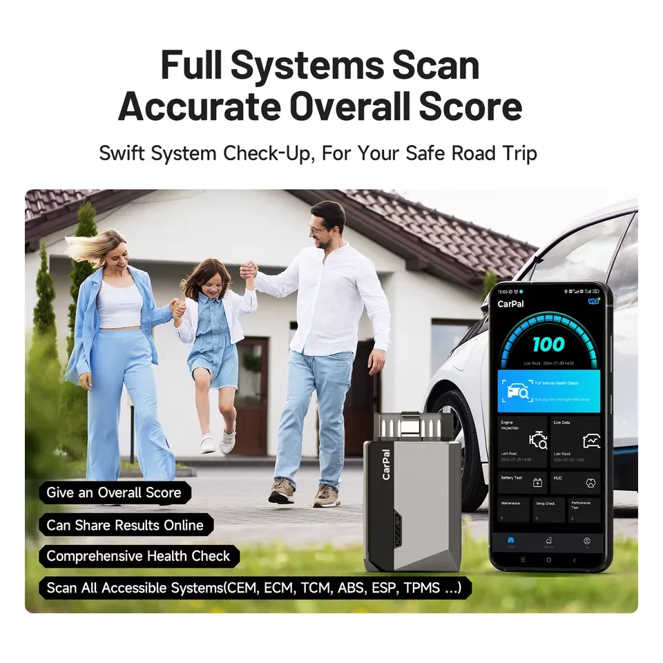 TOPDON Bluetooth Car Diagnostic Scanner Full System Tool