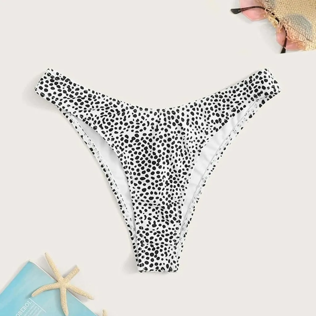 Parte inferior de Bikini de verano para mujer, pantalones cortos lisos