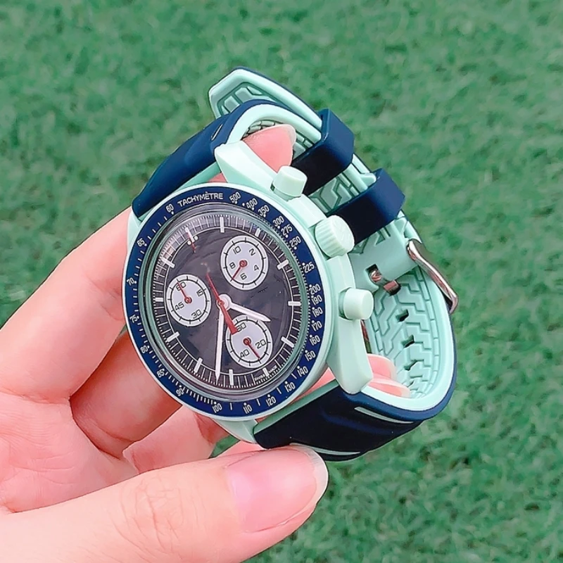 Premium 20mm Silicone Diving Watch Strap with PVD Coated Buckle - Unisex Accessories