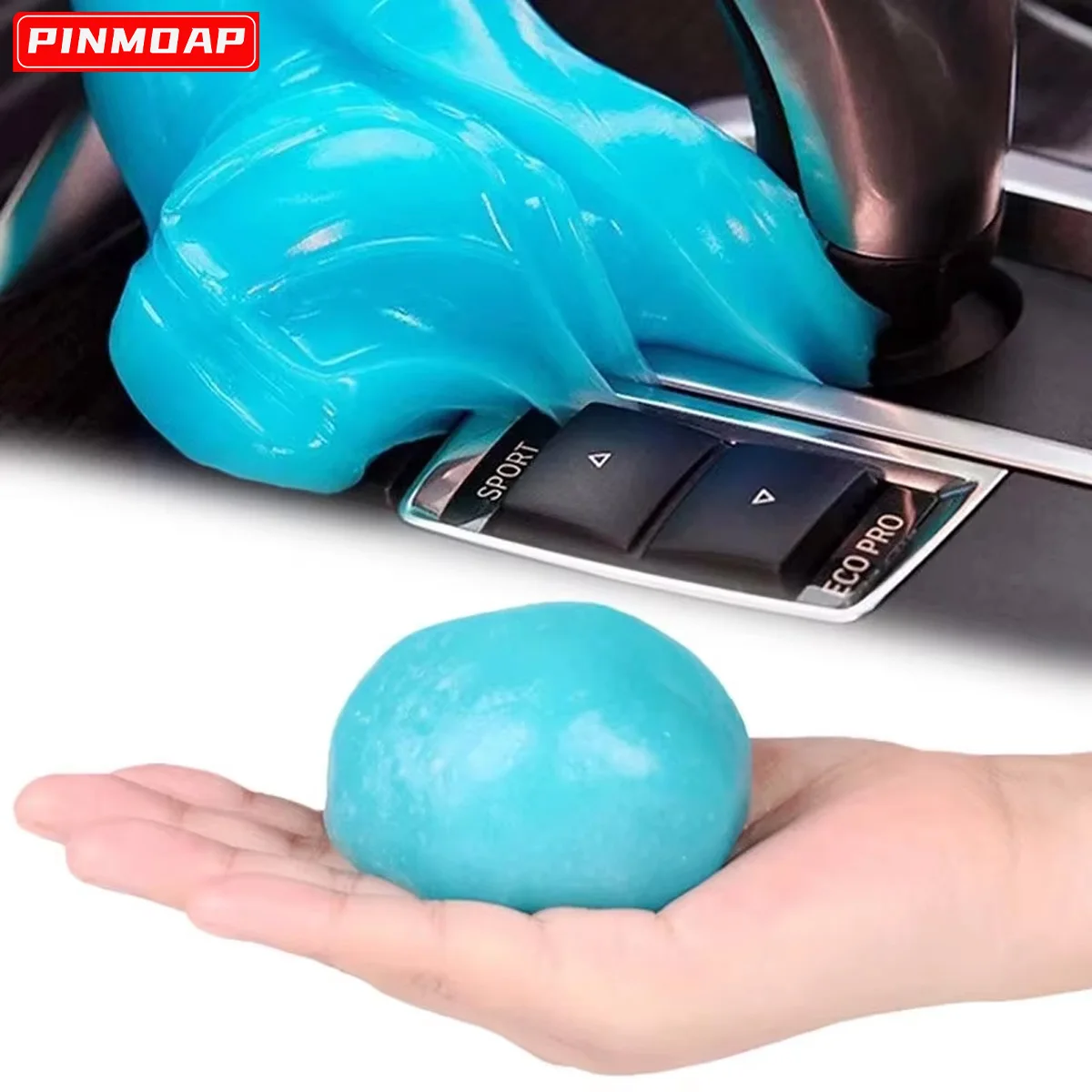 Car Cleaning Gel Dust Remover Reusable Keyboard Cleaning Gel Magic Clay Multi-Purpose Computer Keyboard Cleaner