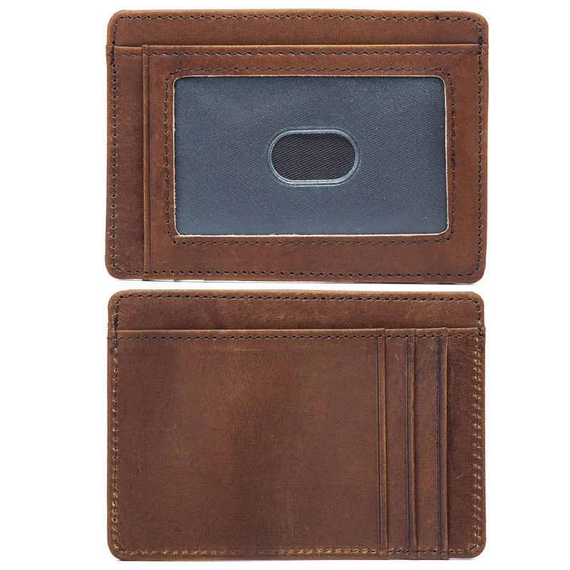 Retro Uniszex Csekély Vérbeli bőrből rty jogosultja pénztárca Lágy Marhabőr Mali Híg Célhitel bankomat rty rty Női táska kicsi férfiak Nők wallets