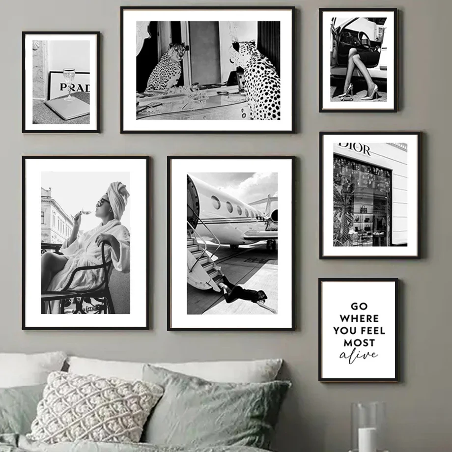 Photo Frame A4 9x13cm 5x7 Canvas Painting Wall Art Combination