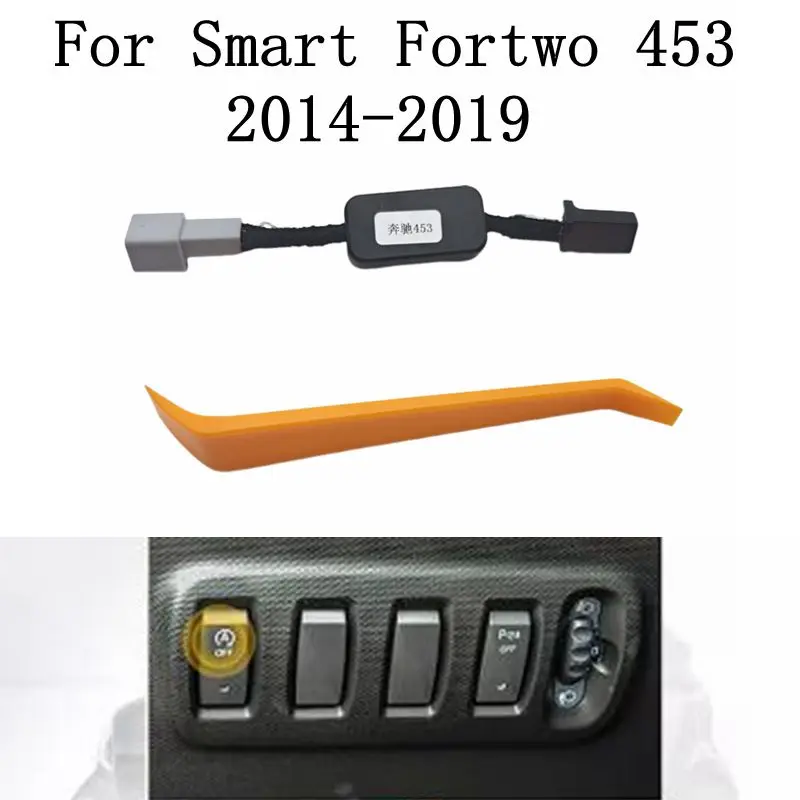 Car Automatic Start Stop Engine System off Eliminator Stop Start Canceller Plug Cable Memory Mode For Smart Fortwo