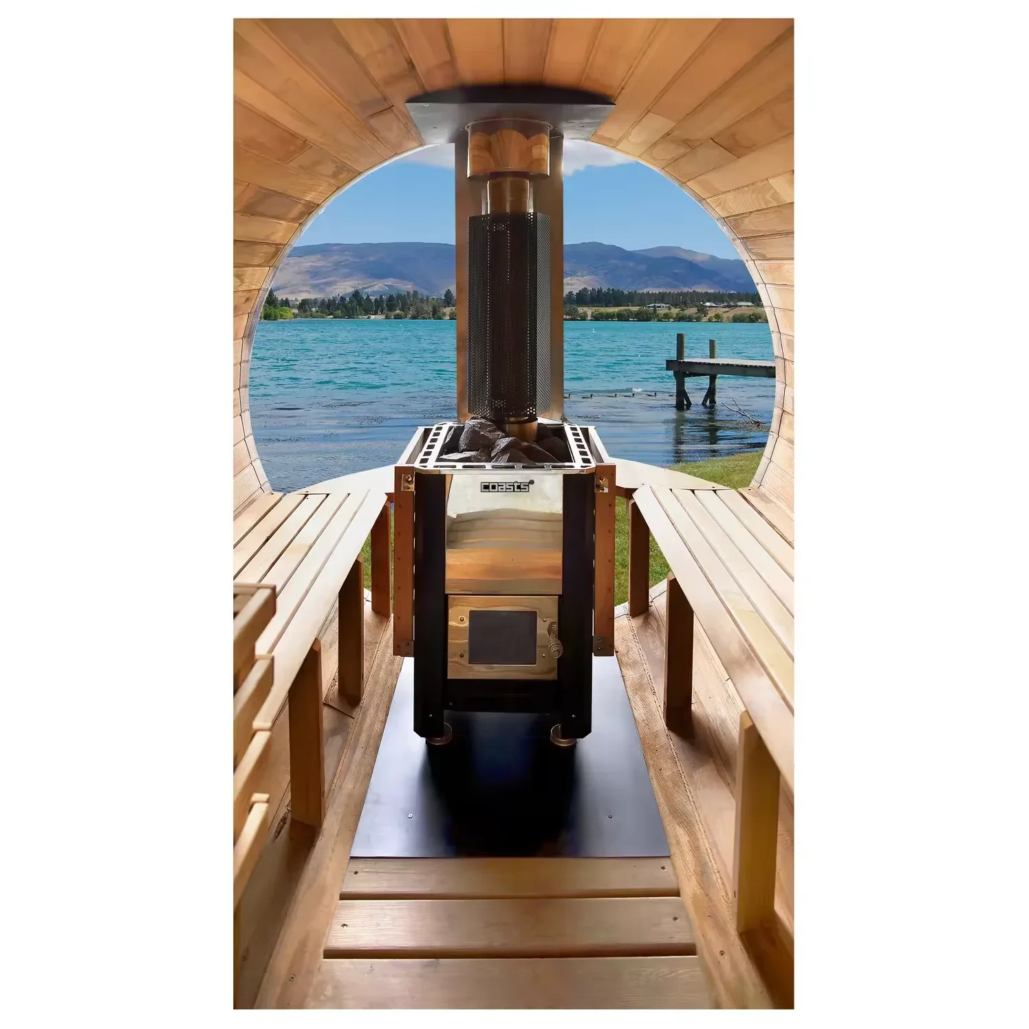 COASTS High Quality Wood Burning Sauna Stove For Sauna Room 5