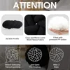 Decorative Pillow for Couch Bedroom Plush Throw Knot Pillow Soft Handmade Chair Cushion for Living Room Car Decorations (Black) 5
