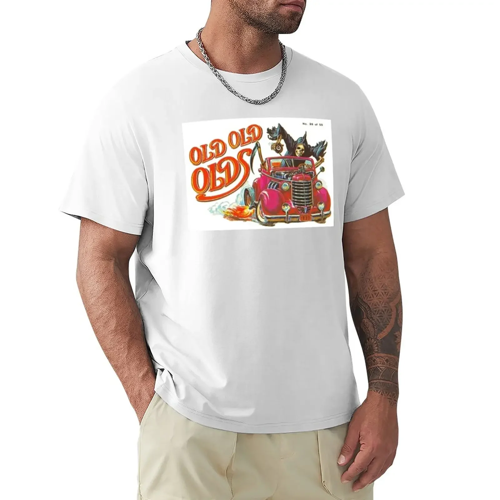 

#26 Old Old Olds, Weird Wheels T-Shirt boys animal print vintage mens big and tall t shirts
