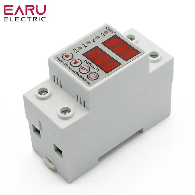 Protettore Di Tensione 230V 40A - Dispositivo Automatico Per Sovratensione E Sottotensione Da Montare Su Guida DIN - Foto 7