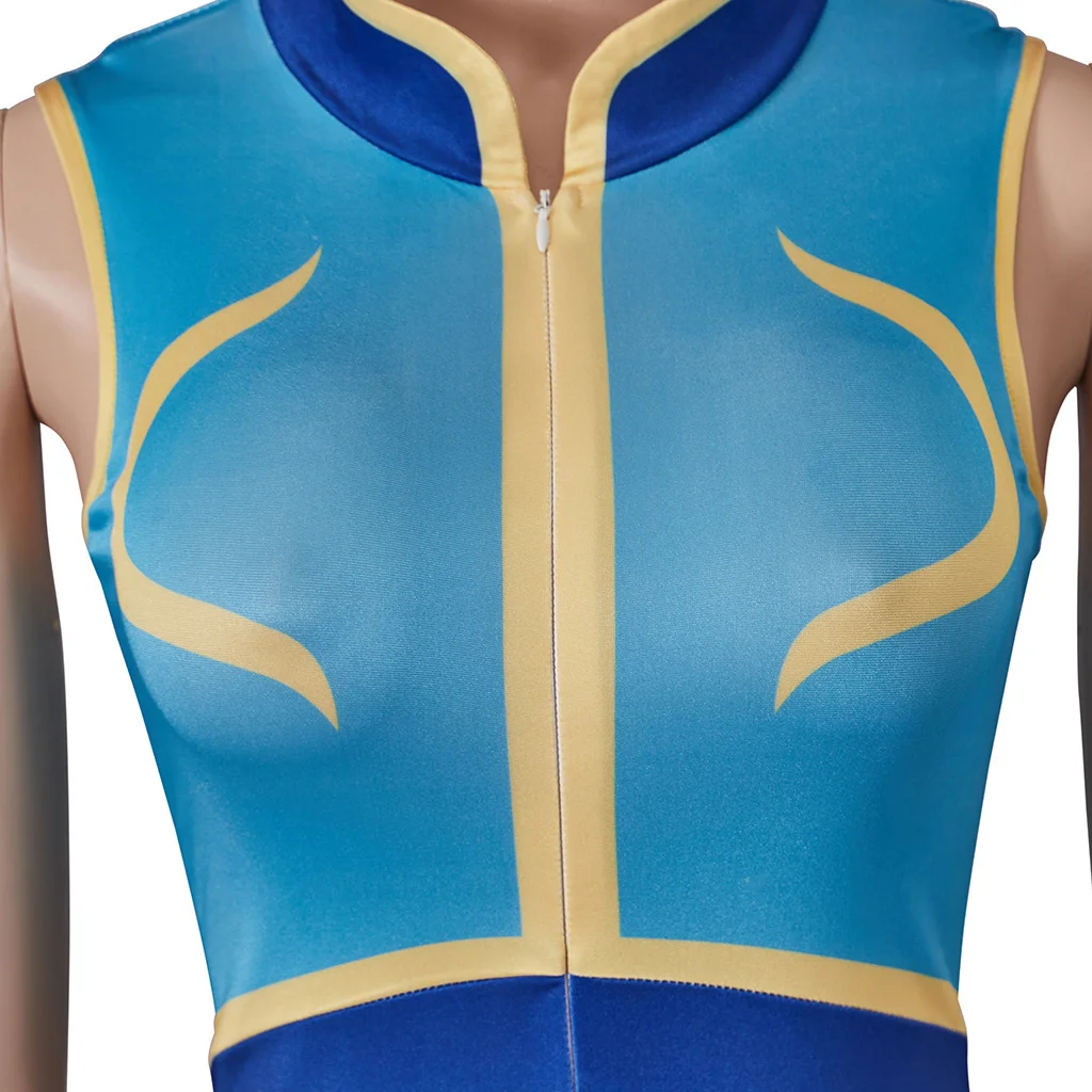 Street Fighter: Chun Li | Qipao Cosplay Costume 39 Street Fighter-Inspired Chun Li Qipao Cosplay Costume for Women