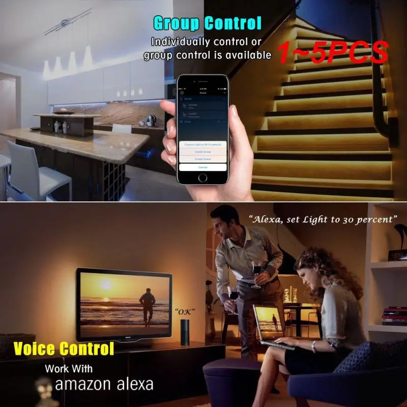 

Беспроводной Wi-Fi контроллер RGB RGBW, инфракрасный/Радиочастотный пульт дистанционного управления, приложение для IOS/Android, для освещения дома, 1 ~ 5 шт.