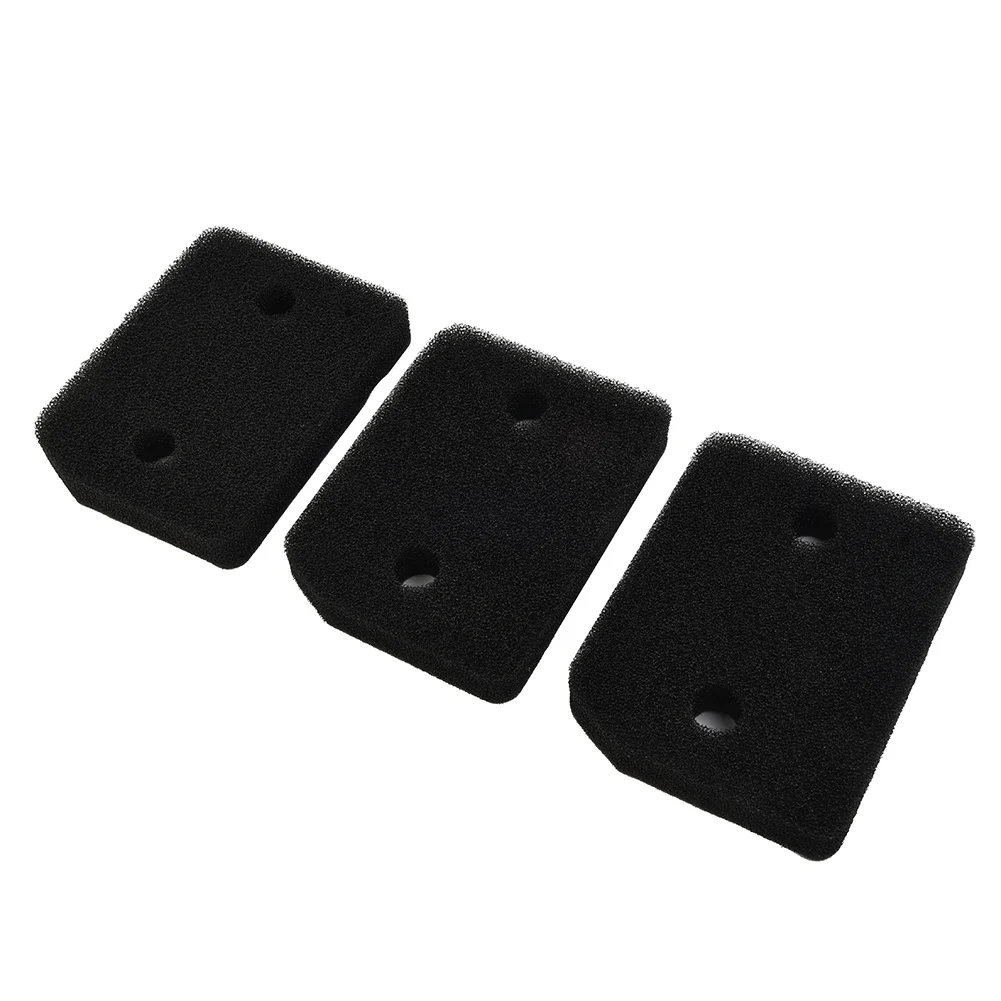 

3pcs For Miele Sponge Filter 9164761 T1 CLASSIC Sponge Heat Pump Dryer Fine Coarse Drum Dryer Filter Black Durable Home Cleaning