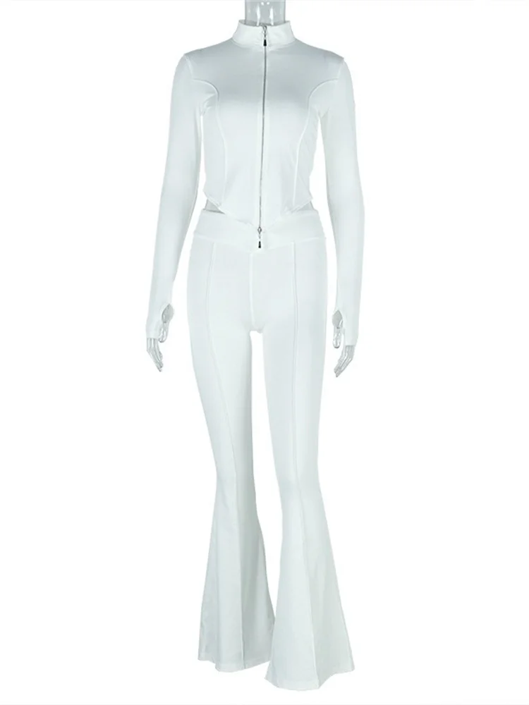 Wmstar Two Piece Set Women Casual Sexy Top and Pants Sets Club Outfits Tracksuit Matching New Street Wear Wholesale Dropshipping