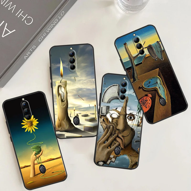 Custodia Per Pittura Salvador Dali Per Zte Nubia Red Magic 9 Pro Plus 8 8S Pro 6 7 6S 7S Pro 5G 5S 6R Cover Per Telefono Shell