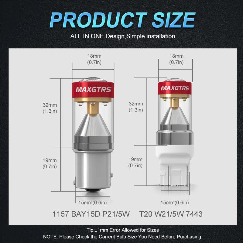 2x S25 1157 30W BAY15D XBD Ĩ LED  7443 W21/5W P21/5W ڵ   극ũ Ʈ, ȸ  ȣ 6000K