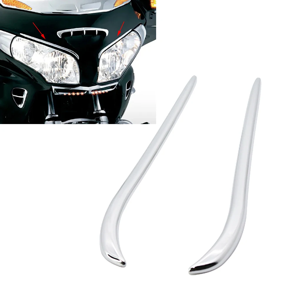 

Хромированная накладка на мотофару для Honda Goldwing GL1800 GL 1800 2001-2010 2011, аксессуары для обтекателей