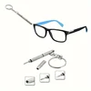 2Pcs Multifunctional Mini Screwdriver 3in1 Slotted Cross Hex Screw Driver Glasses Phone Watch Screw Repair Keyring Tool 3