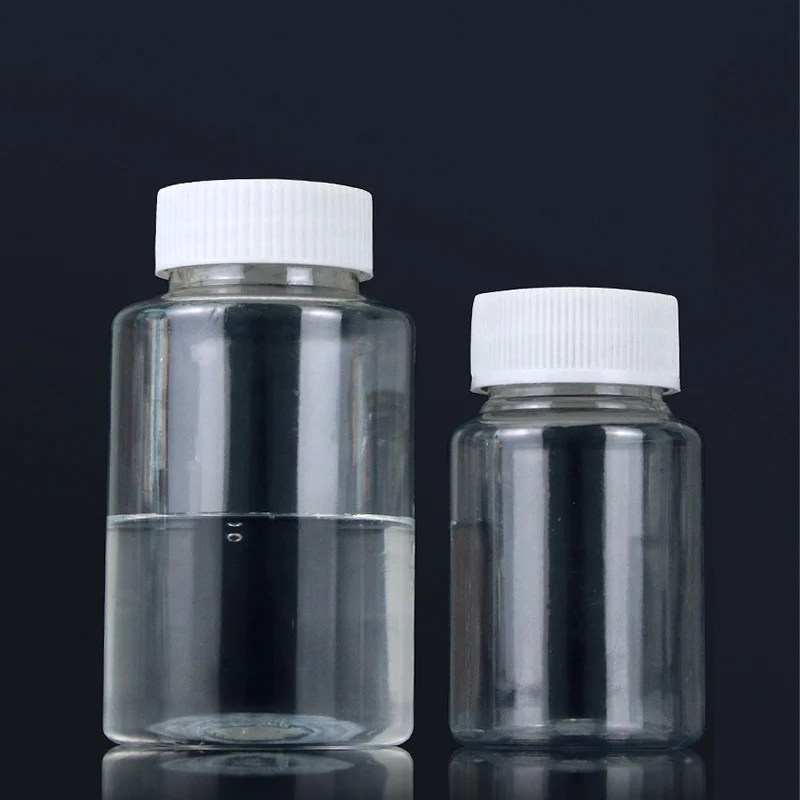 Plastic PET Empty Bottles Medicine Pill Vial Container 10Pcs 15/20/30/50/80/100ml