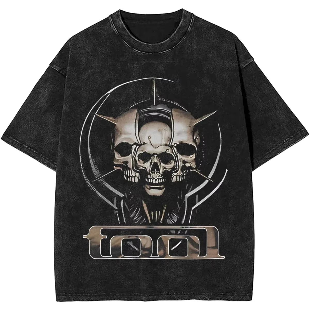 Herren Damen Rock Tool Band Lateralus Heavy Metal Musik Vintage Washed T-Shirt Merch Baumwoll-Oberteil Kleidung Lustige T-Shirts Sommer Oversized – Detail 16