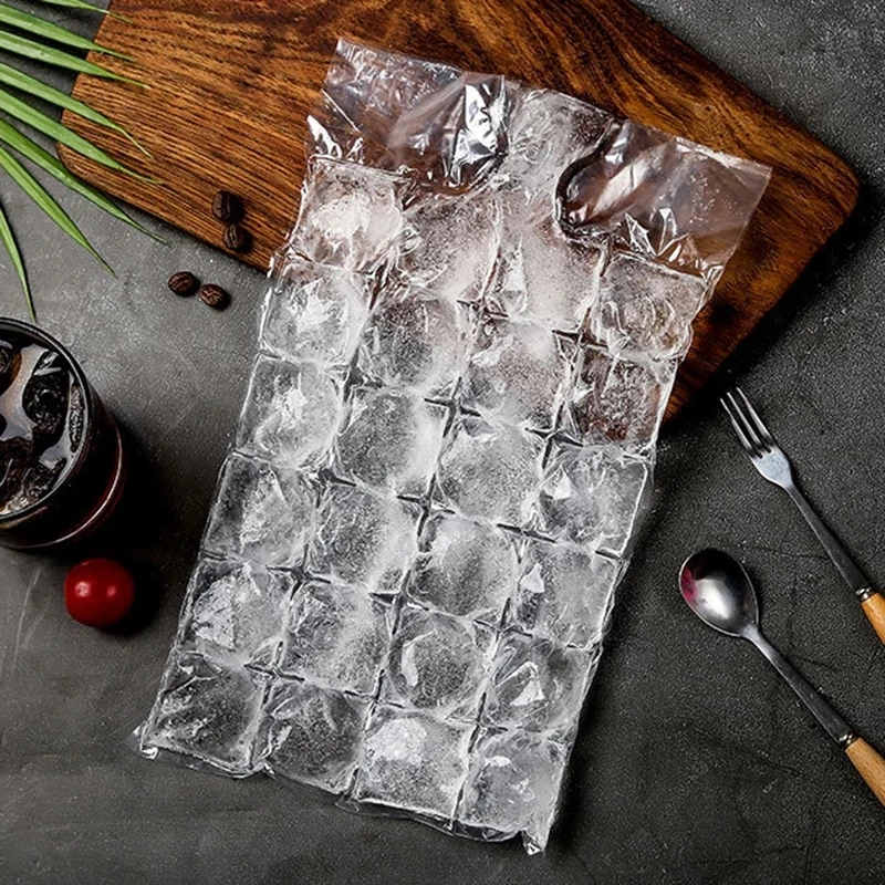 10pcs/pack ice cube mold disposable selfsealing ice cube bag