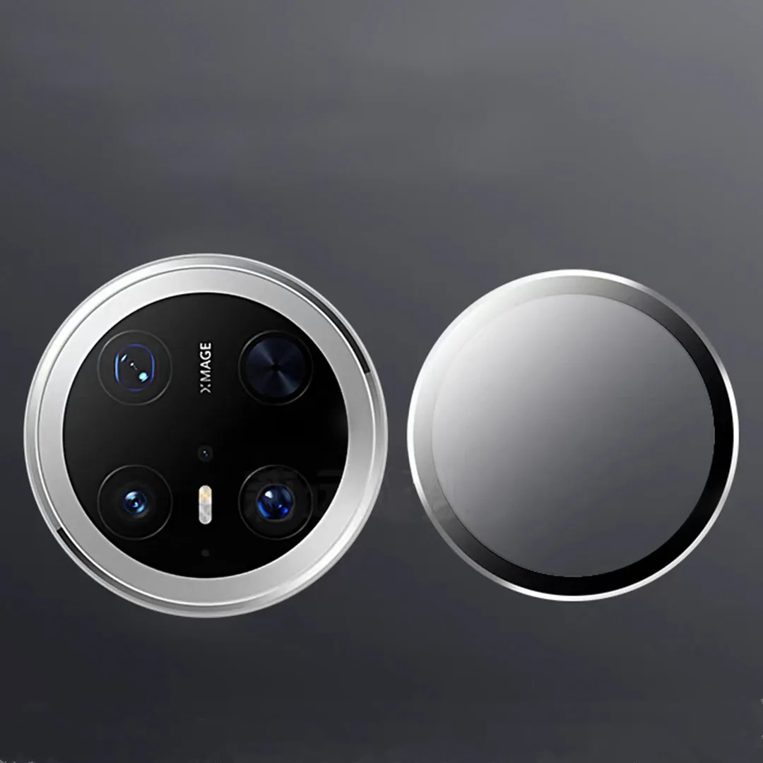 Camshield Alloy Explosion-Proof Tempered Glass Camera Protector with Metal Ring