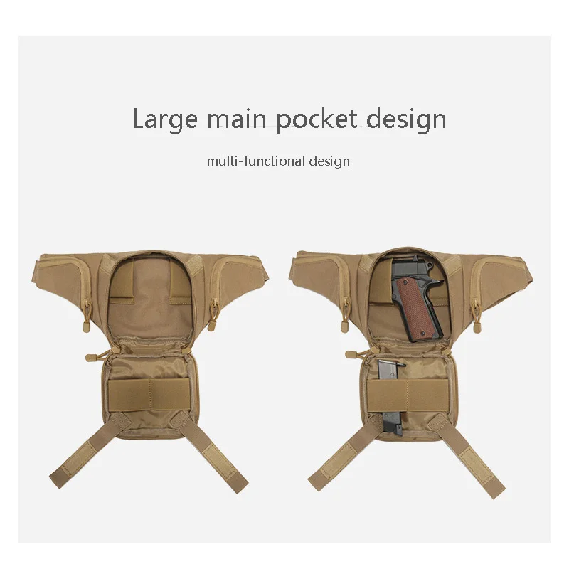 Hunting Gun Holster Bag Waist Chest Outdoor Tactical Military