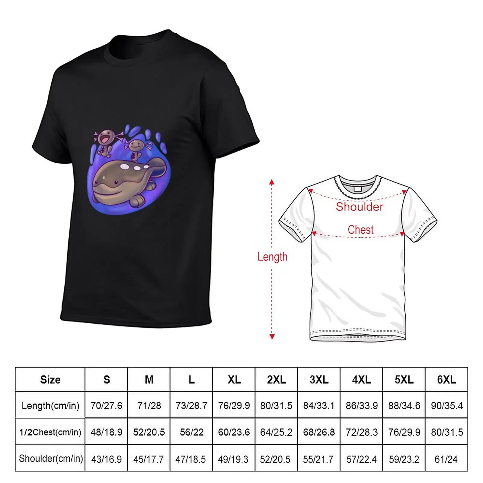 T-shirt graphique Wooper et Everdsire pour hommes, chemises noires unies, nouveau