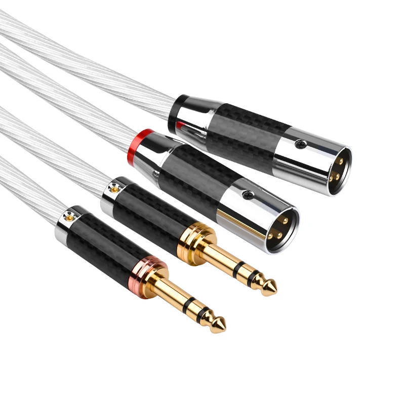 Ataudio-cabo de Áudio Masculino para Feminino 65 mm Trs para Xlr 635 Mixer Jack Amplificador de Potência Cabo de Equilíbrio de Som Hifi Xlr Audio Connector - Image 5