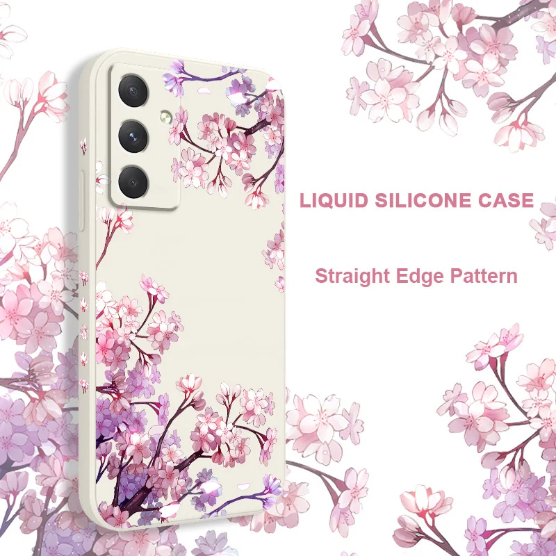 Blooming Cascades Floral Phone Case - Elegant Protective Cover