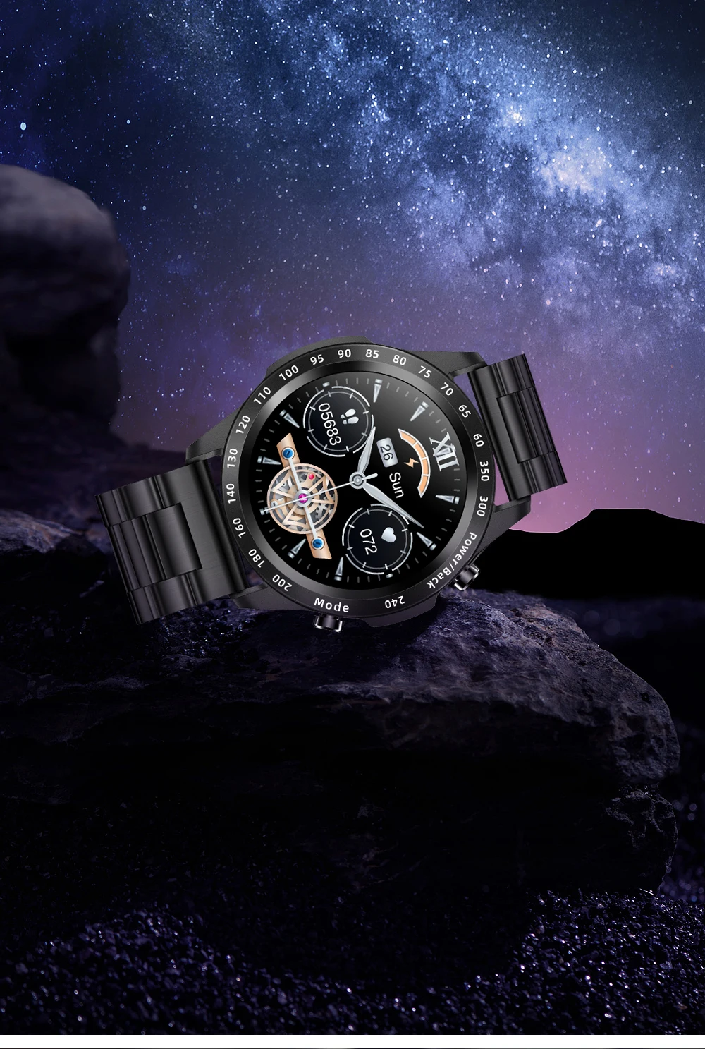 2022 Men Smart Watch Heart Rate Blood Pressure IP67 Waterproof Sports Fitness Luxury Watch Bluetooth Call Smartwatch Music Clock