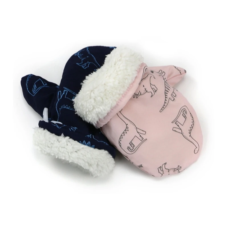 Children Winter Rabbit Gloves Baby Girls Waterproof Snow Gloves Windproof Kids Boy Thick Warm Ski Mittens Shower Gift 3