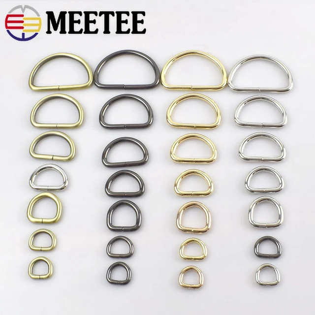 Source 16mm Metal D Ring Buckles Handbag Strap Belt Horseshoe Buckle on  m.