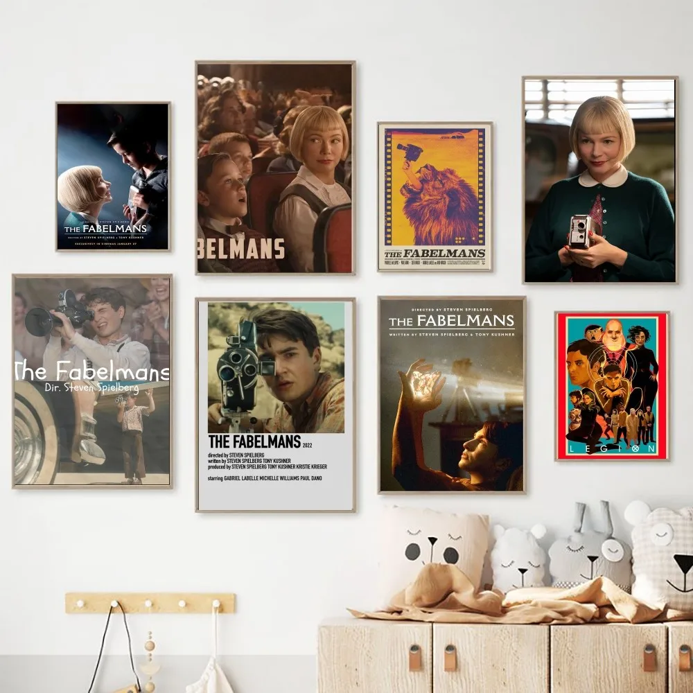 

The Fabelmans 2022 Movie Poster Kraft Paper Vintage Poster Wall Art Painting Study Aesthetic Art Small Size Wall Stickers