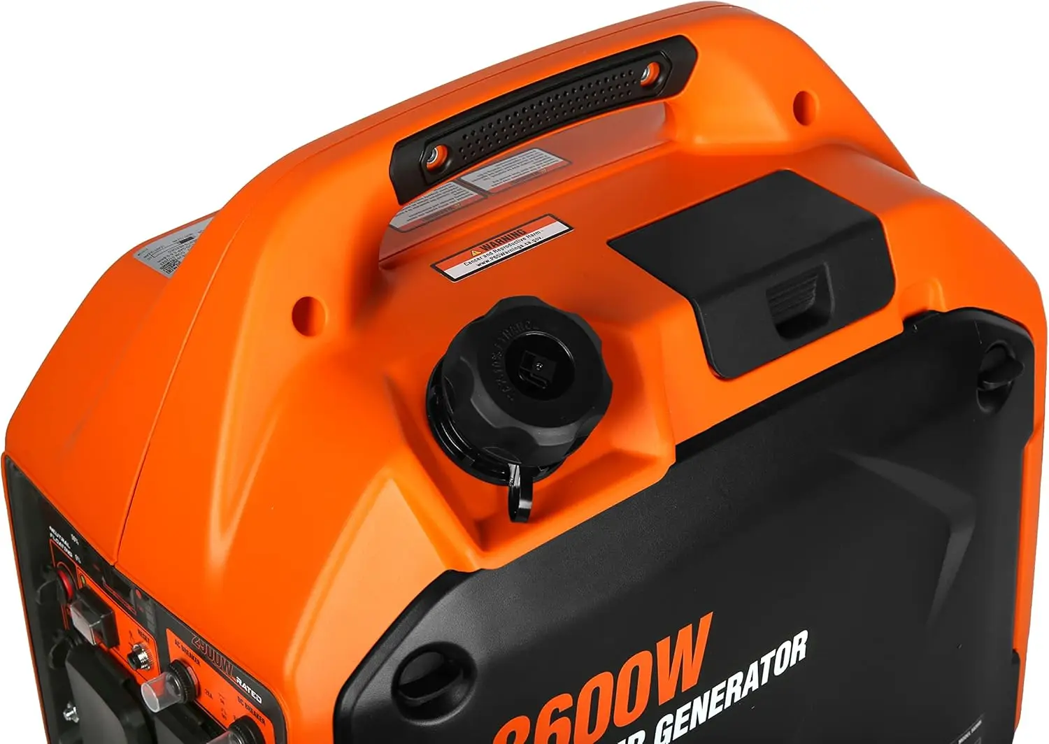 3600-Watt Portable Inverter Generator, RV-Ready, Quiet and Lightweight with Fuel Shut Off