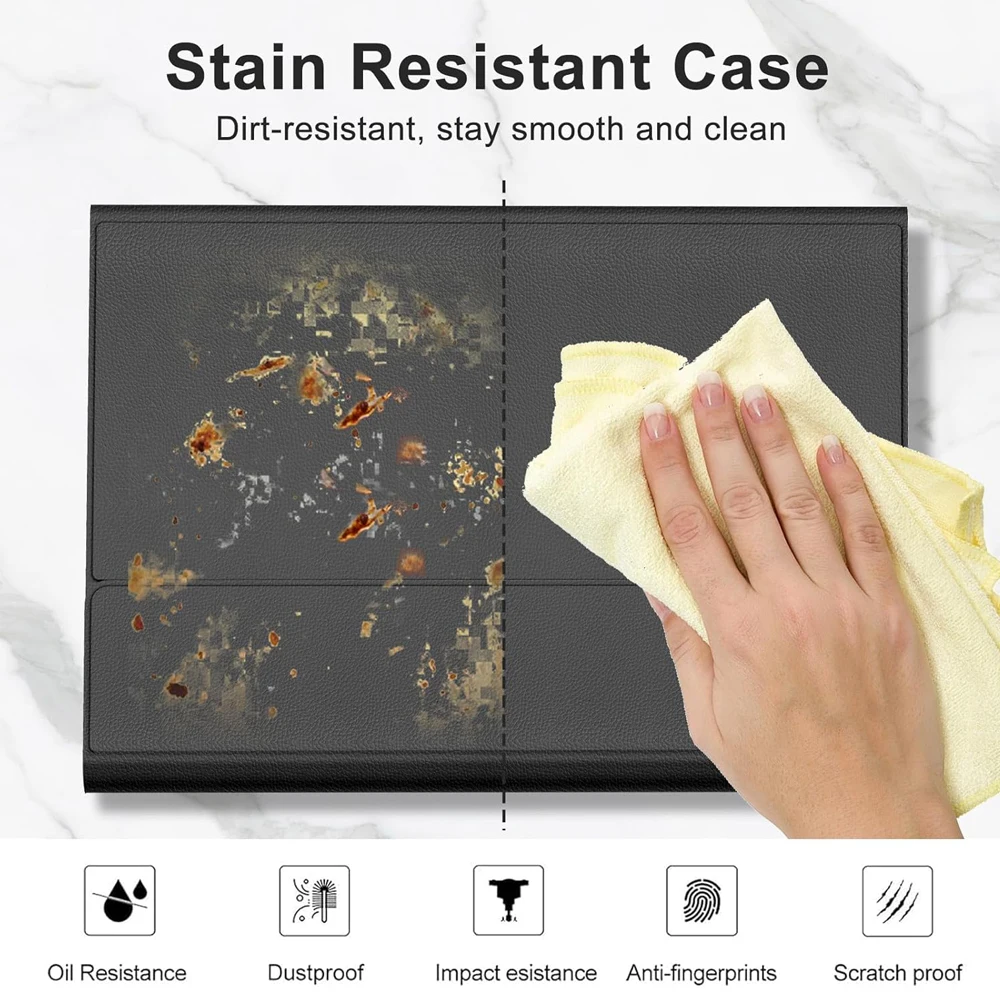 Magnetic Bluetooth Keyboard Case with Integrated Stand