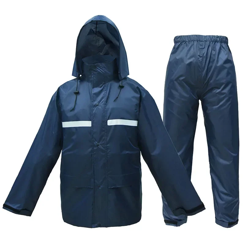 210T PU Coated Light Weight Rain Jacket Pants Waterproof Camouflage Hiking Outdoor Hunting Suit Fishing Jacket Trousers Raincoat raincoat poncho hunting jacket