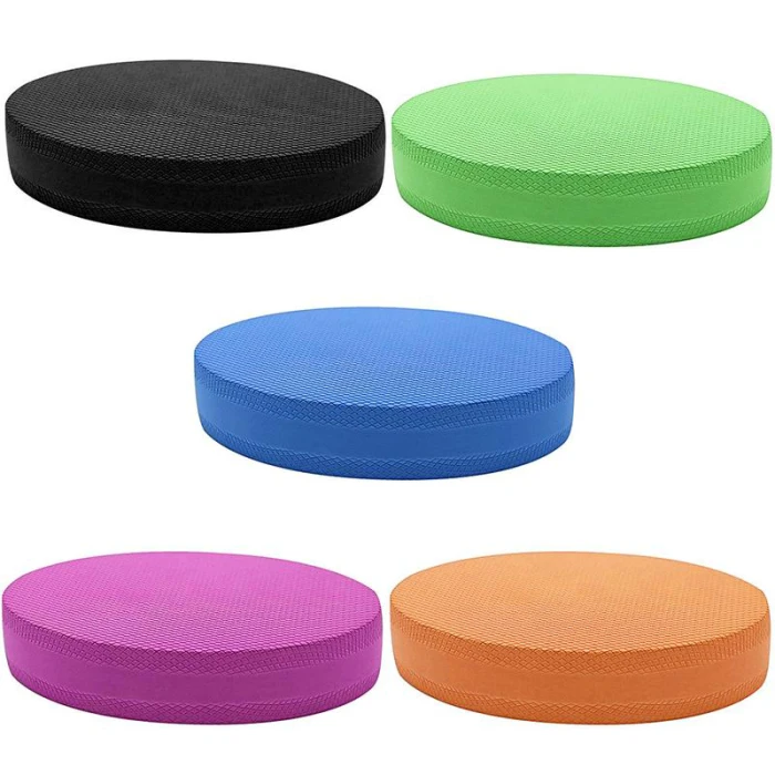 Description Picture 4 of item35*40cm TPE Yoga Mat Soft Balance Pad Waterproof Cushion Trainer Gym Pilates Block Fitness Knee Pad 5cm Thickened Balance Board