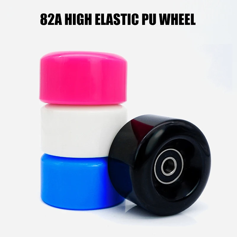 Roller Skating Wheels 4pcs Skate Wheels PU Wear-resistant for Ice Skates Roller Skates Skateboard