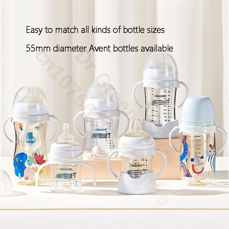 ANPEI suitable for Avent wide-bore bottle handle / teat / bottle base / screw teeth - dust cap /bottle accessories 2