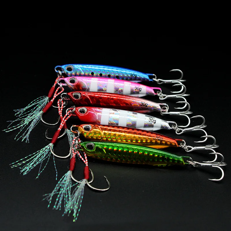 2021 Japen Metal Cast Jig Spoon 10/15/20/30/40/50g Shore Casting Jigging Fish Sea Bass Fishing Lure Artificial Bait Tackle