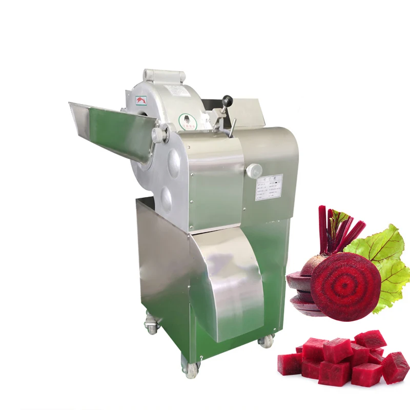 

Electric Commercial Onion And Sweet Potato Dicer Multifunctional Stainless Steel Vegetable Cutter