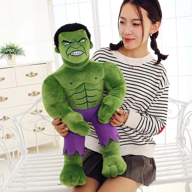 Hulk Avengers Pillow Buddy Giant Hulk Plush Toy 30/45/65cm Hulk