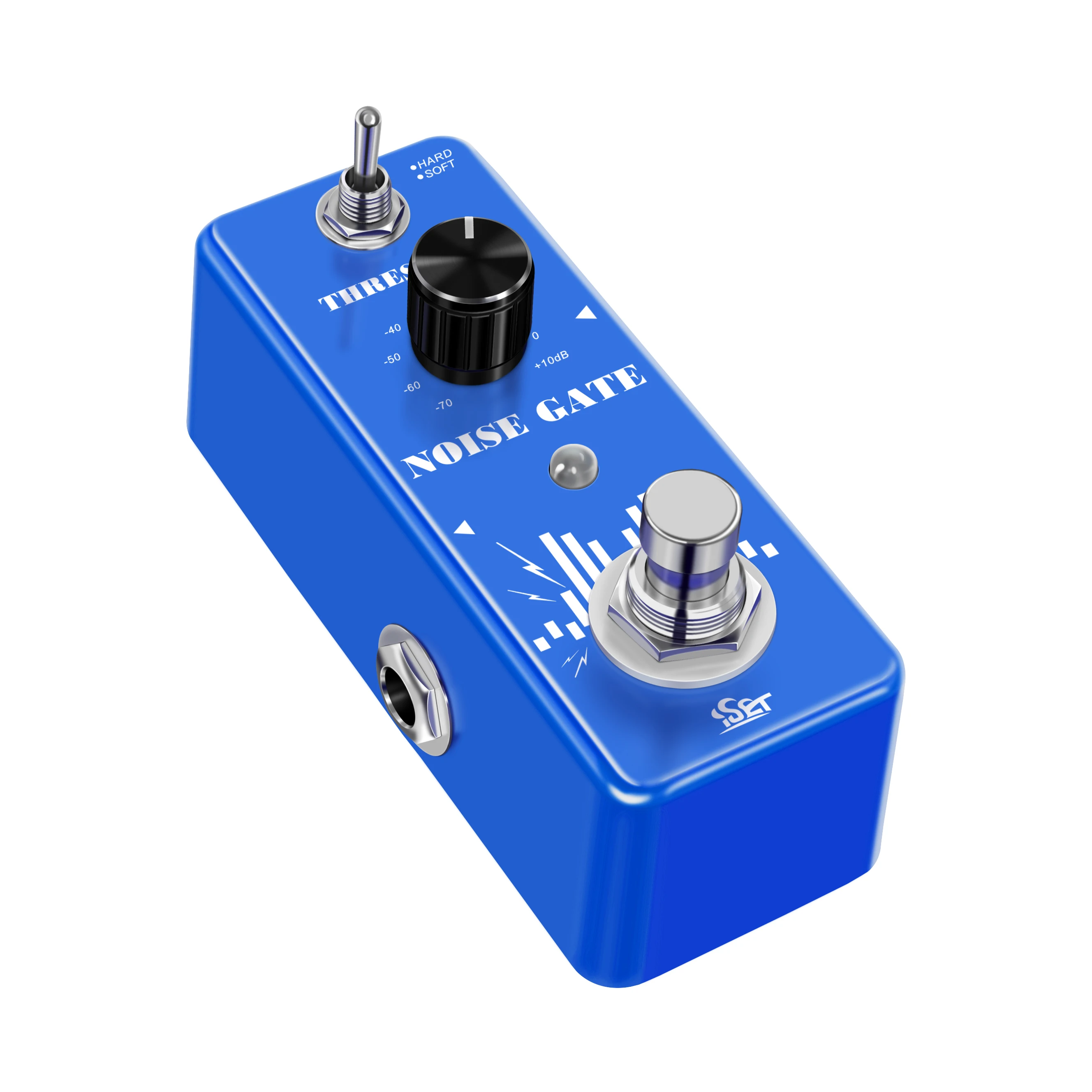 ISET PD-1 Guitar Noise Gate Pedal Noise Killer Pedal Suppression Effect For Electric Guitar Hard Soft 2 Modes True Bypass guitar effect pedal guitar effects pedal
