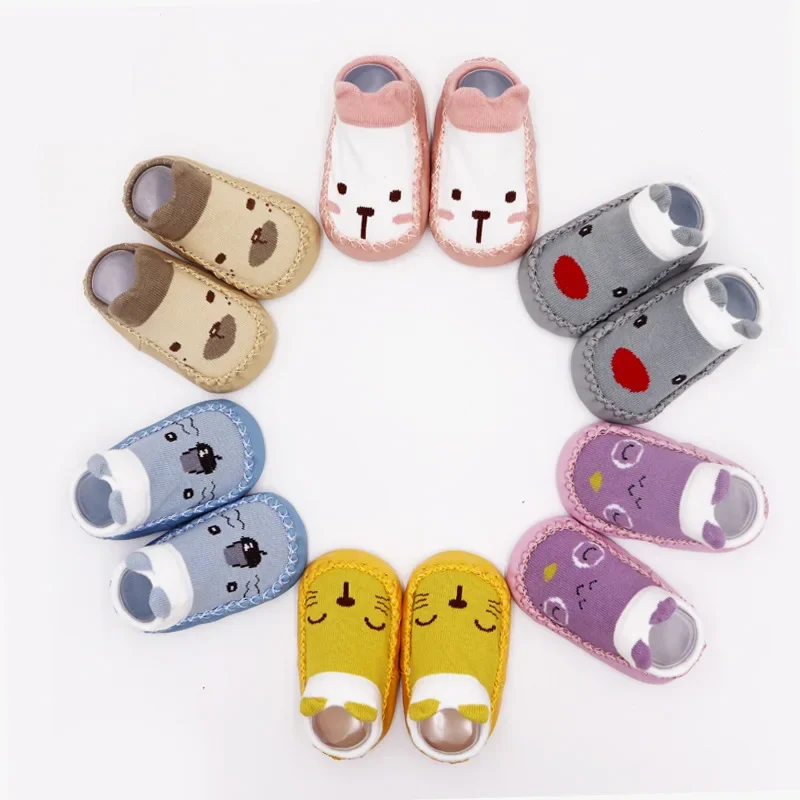 

Spring and Autumn New Children Non-slip Floor Shoes Socks Baby Toddler Shoes Cartoon Baby Floor Socks Early Education