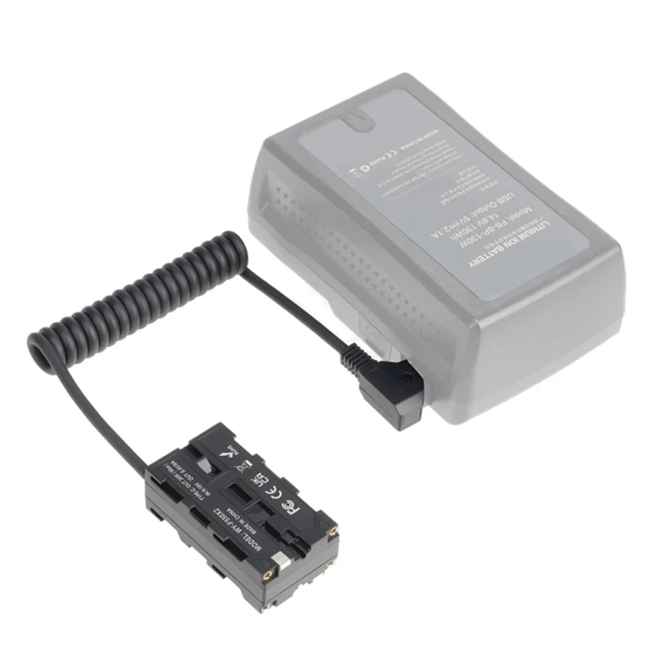 D-Tap auf F550 Dummy Batterie Stromkabel für Sony NP F550 F770 Atomos