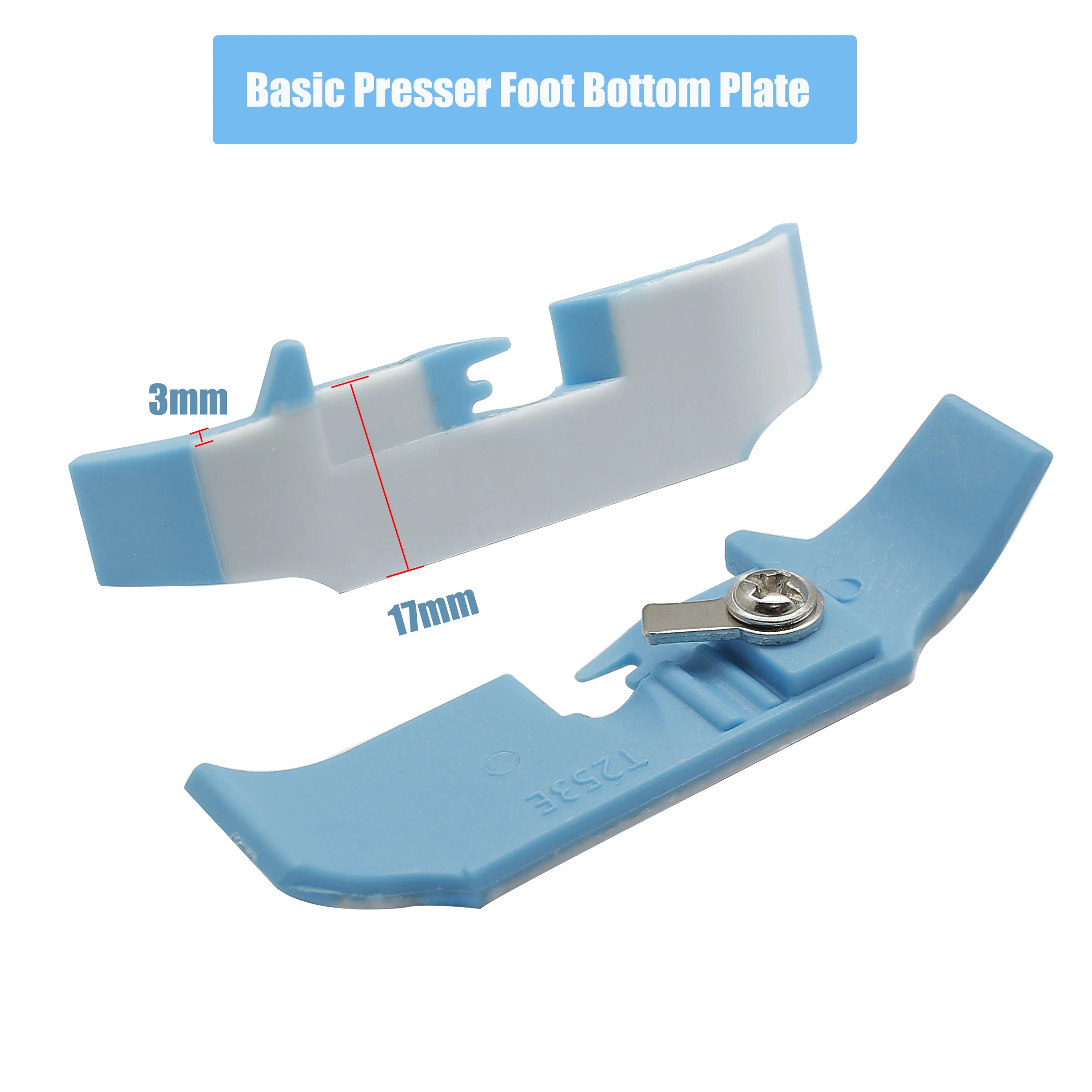 747,M700 산업용 4선 Serger/edging 기계용 범용 내마모성 어깨 스트랩 노루발 바닥 플레이트