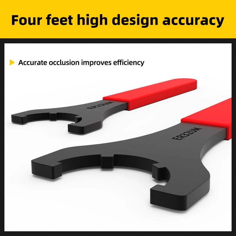 KaKarot M/UM Type ER Collet Chuck ER8A ER11A/ER16A/ER20A/ER25UM/ER32UM/ER40UM Nut Wrench CNC Milling Tool Lathe Tools ER Spanner