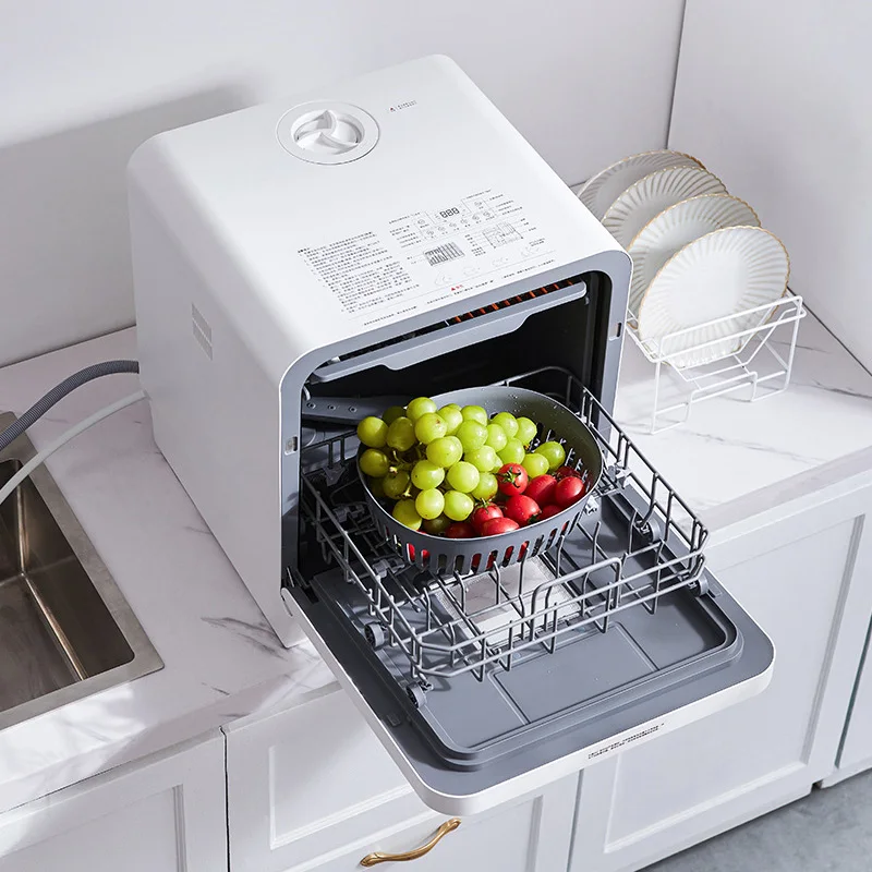 Tabletop Dishwasher Speed,Baby-Care,ECO&Dish Washer for Dorm,RV&amp Food grade high temperature resistant liner 4
