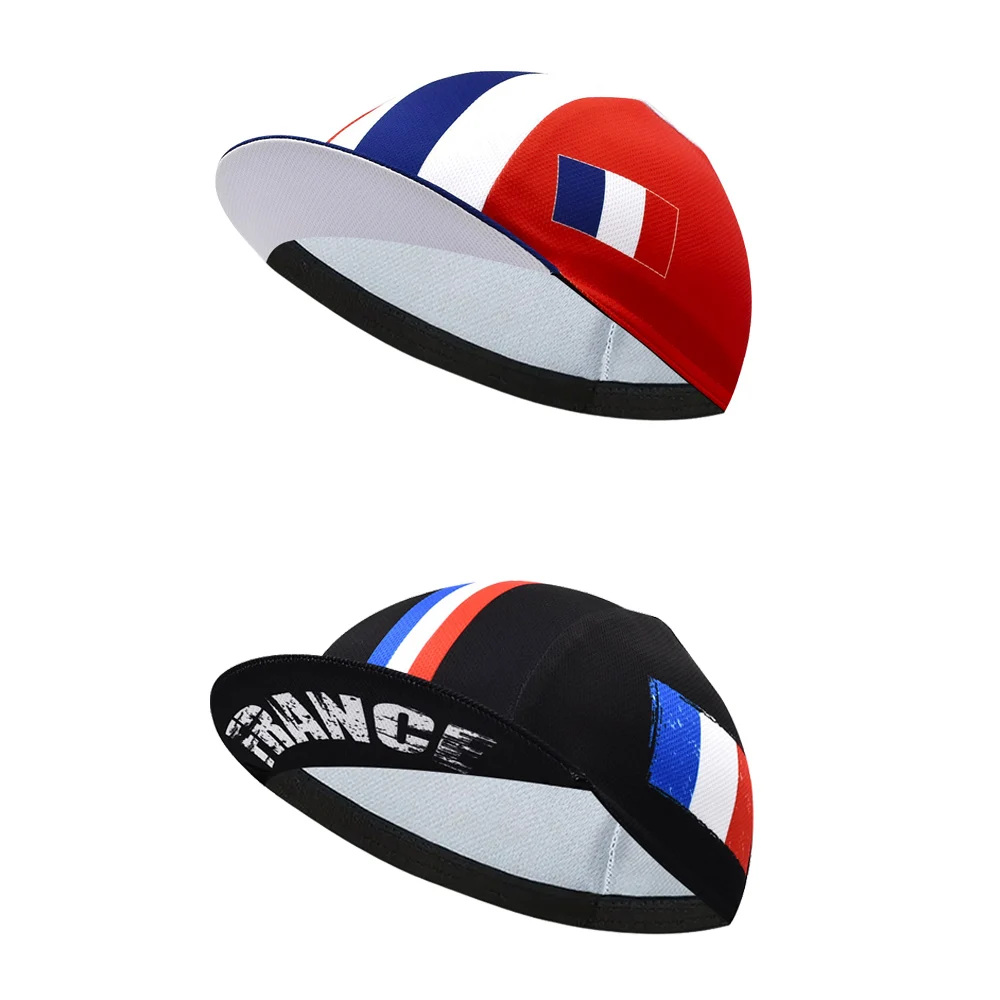 Classic France National Flag Pro Team Cycling Cap Riding Outdoor Sports MTB Bicycle Hat