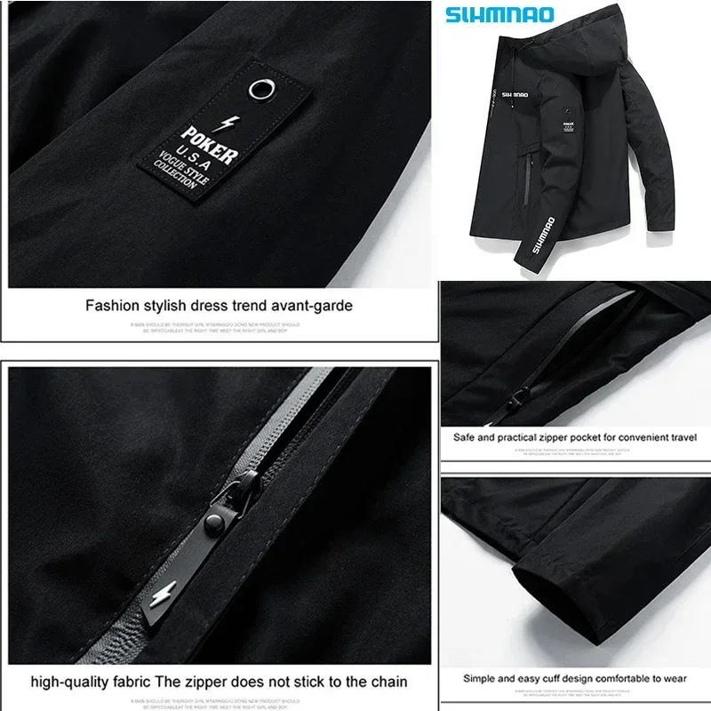 Description Picture 3 of itemFishing Suit Set, Jacket, Tactical Pants, High-quality Spring and Autumn Sun Protection Season Outdoor Sports Fishing Suit